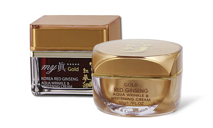 GOLD MY JIN Aqua Wrinkle & Whitening Cream Made in Korea